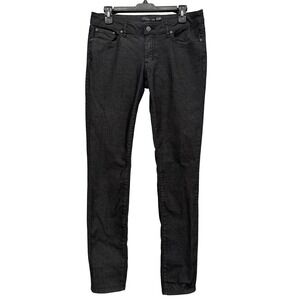 Prana Womens Organic Cotton Skinny Pants Charcoal Gray Size 8/29 Stretch Slim